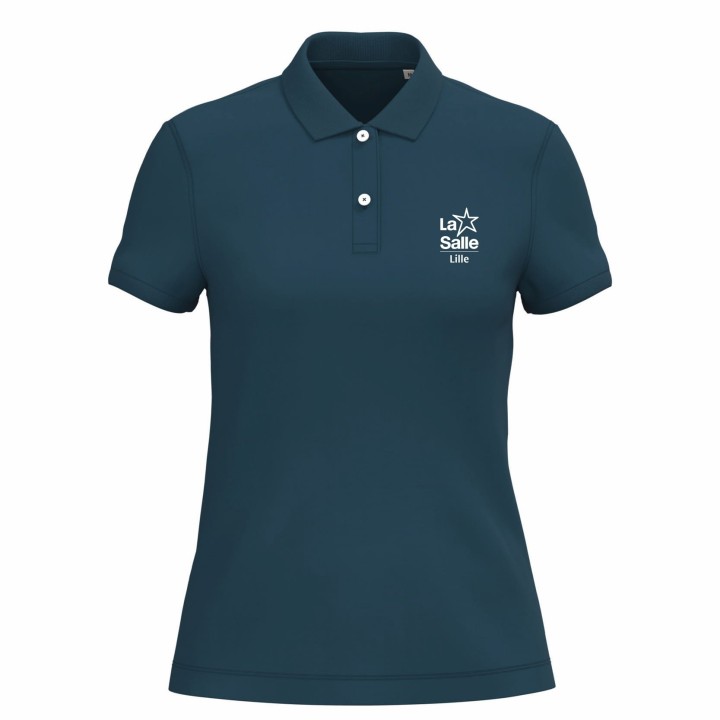 La Salle Lille - Polo maille piquée femme