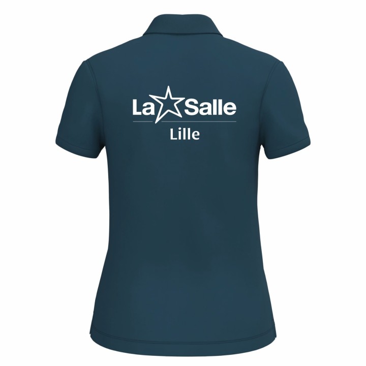 La Salle Lille - Polo maille piquée femme
