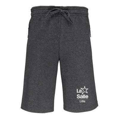 La Salle Lille - Short de sport molletonné unisexe
